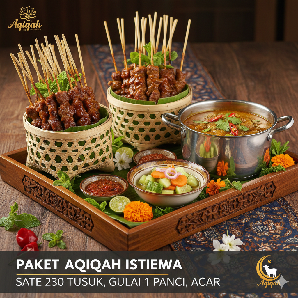 Paket 2 Aqiqah Kambing/Domba Betina