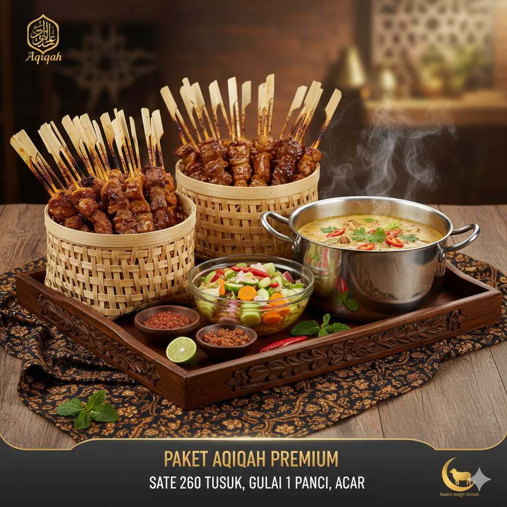 Paket 3 Aqiqah Kambing/Domba Betina