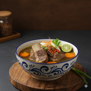 Sop Iga Sapi 1 Porsi