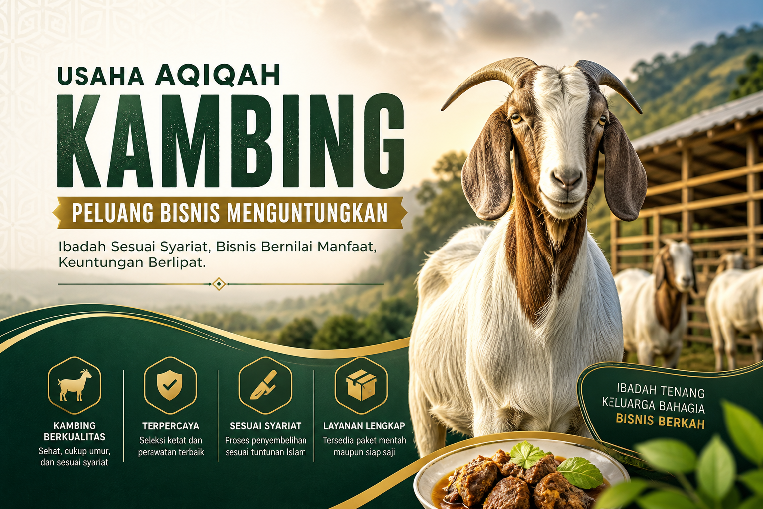 Usaha Aqiqah Kambing: Peluang Bisnis Menguntungkan